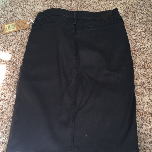 True Religion coated denim pencil skirt size 28 - Picture 6 of 8